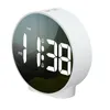 Digital Alarm Clock LED Desk Travel Electronic Clock Dual Alarm 12/24H Snooze Week Display Bedside Clock Table Clock