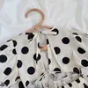 Robes de fille Summer Girls Robe à pois