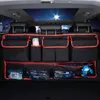 Opbergtassen Auto Achterbank Achter Organisator Auto Trunk Net Mesh Cargo voor SUV Universal Backback Stowing Tidy Interior Accessoriess