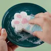 3pcs Magic Cleaning Sponges Dishwashing Sponges Stain Cleaning Wipe Eraser Tableware Pan Scouring Washers Kitchen Dust Cleaner