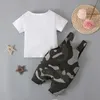 0-3Y Baby Boys Cloths Set Star Top+Samouflage Printed Gaps Summer Cloths Suit Witch Toddler Costume 2PCS Newborn Clothing