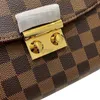 10A skóra wysokiej jakości torba projektantowa do codziennego noszenia torba crossbody N53000 Croisette Damska skórzana torba na ramię 24 cm