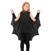 Unisexe Halloween Black Bat Wing Cape Cloak Costume For Kids Child Boys Filles 5-8Y