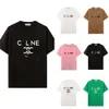 Herrendesigner Sommer T -Shirt Casual Man Damen Tees mit Buchstaben Drucken Kurzärmele Top Sell Männer Hip Hop Kleidung S XL