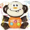 Fox Fox Baby Toys NOUVEAU MUSIQUE MUSIQUE LETTRE UP TODDLER TOUEL