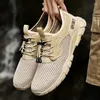 Casual Shoes For Men Summer Breattable Mesh Sneakers Outdoor Camping Plus Size 38-46 Man Footwear vandring