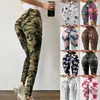 Leggings pour femmes Camouflage Printing Sexy Bowknot Colks Pantal