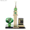 Konst och hantverk kristall fyra sidor Muslim Kaaba Islamiska hantverk Tower Haji Arab Handicrafts Home Decor L49