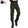 Calça roupas táticas homens calças militares casuais de vários bolsos de carga masculina exército de camuflagem verde camuflagem camuflete pantalon homme