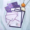 Papiers de lettres 6pcs + 3pcs enveloppes Sweet Letter Paper Enveloppe Set Mignon Animal Writing Papers Festival Letter Festival for Friends