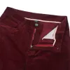 Pantaloni spedizione gratuita 2024 Nuovo Autumn Autunno Smart Casual Smart Pants Fughes Maschio Mid Bellbottom Pantaloni di grandi dimensioni