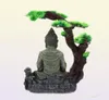 Harts prydnad zen figur utsökta antika unika kreativa akvarium buddha staty dekorationer2934328