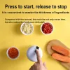 Shavers 250mL Mini Electric Garlic Masher USB Charging Cutter Ginger Masher Machine Chopper For Kitchen Food Crusher Chili Vegetable