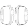 S9 49mm Ultra2 PC Clear Cover Shell Transparent Anti-fall Protective Hollow Case for Apple Watch Series 8 9 iWatch Ultra 49mm Cases