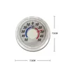 Selbstkleber runde hohe Genauigkeit Thermometer für Fenster in der Innenräume im Freien im Freien im Freien im Freien Gartenhaus Garten Haus