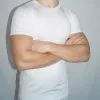 Magliette camicia a compressione uomini che corrono maglietta fitness maniche corta top sport allenamento bianco bodybuilding top neri secchi rapidi magliette 4xl