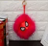 Kreki futra Pom Fake Ball Ball Chain Porte Clef Pompom de Fourrure y Bag Charms KeyringkeyCheKeykeKeyChains7007131