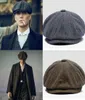 HATS MEN MEN VINTAGE VISGRAAT GATSBY TWEED Peaky Blinders jornal SMAN PLACE PLACA DE LENTAÇÃO BARET76848002015889