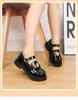 Kids Girl Children Princess Shoes Baby Soft-Solar Toddler Black Single Shoes Tailles 26-36 W6FG #