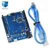 Greatzt Leonardo R3 Microcontroller ATMEGA32U4 Board de développement avec câble USB compatible pour le kit de démarrage de bricolage Arduino