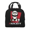 Mr Robot Fsociety Lunch Box Wodoodporne ciepłe chłodnica termiczna torba na lunch dla kobiet dla kobiet