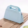 Bolsas de cosmética Bolsa de silicone zíper portátil Bola à prova d'água Handbag de grande capacidade Travel Brush Thall