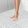 Carpets Interlocking Bathroom Mats Soft Flooring Tile Mat With Drain Hole Quick Dry Bath Shower For Home Floor