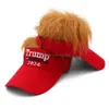 Party Hats Trump 2024 With Hair Baseball Caps Supporter Rally Parade Cotton C92 Drop Delivery Home Garden Festive Supplies Dh7Z4