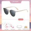 Lunettes de soleil HBK pour femmes lunettes de soleil Femme Polarise Sunglasses Cat Eye Fashion Polar Sun Verres de luxe Madies Brand Ultralight Tourism Party 24412