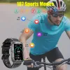 Bekijkt 2023 Nieuwe GPS Smart Watch voor mannen Bluetooth Call Health Monitoring Smart Watches AI Voice Sports Waterdichte heren smartwatches