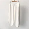 Women's Pants Niche Cotton Tapered Jersey Wide-Leg Casual