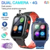 Bekijk 4G Children's Smartwatch met GPS POSITIEM KIDS AGPS LBS WIFI SOS Dual Camera Smart Watches Waterdichte 900mAh Muziek afspelen