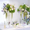 Acrylic Wedding Candle Holders Decor 20406080100cm Clear Flower Vase Rack Stand Floral wedding decoration wedding ideas 240329