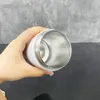 RTS 40oz BPA Ücretsiz Beyaz Parlak Sublimasyon İçme Tumbler Açık Vakum Yalıtımlı Paslanmaz Çelik Termo Su Şişesi Çıkarılabilir Atıştırmalık Kahve Kupası Baskı