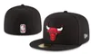 フィットハットスナップバックサイズの帽子バスケットボールハットすべてのチームロゴメンズアウトドアスポーツ刺繍コットンフラットシューズクローズドエラスティックサンハットミックスオーダーサイズ7-8 N4