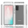 Étui en couleur de bonbons épais pour Samsung Galaxy Note 20 Note20 Ultra Durable Transparent Téléphone Back Cover Shockproofing Shell Double Couche