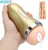 Silicone Vagina Artificial Pussy Real Suckando Masturbador Macicatador Penis Vibrador Realista Sexo Masterbação para Men X03209369109