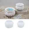 DIY Gypsum Cement Aromatherapy Candle Cup Silicone Mold Wave Irregular Storage Tank Resin Mold