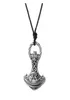 GX008 NEUER Vintage Pagan Charms Amulet Viking Hammer Metal Religiöser Anhänger Europäischer Stil Halsketten für Man3985980