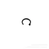 Nose Rings Studs Fashion Stainless Steel Horseshoe Fake Ring C Clip Lip Piercing Stud Hoop For Women Men Barbell Drop Delivery Je J Otxz1