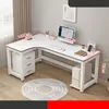 Corner Computer Desk Double Desktop Gaming Office Furniture Table Domowy biurko narożne z książkami Sypialnia L Deska komputerowa