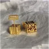 Brincos de garanhão Designer para mulheres 18K Gold Bated Solid Esigm com BOX Party Weddings Jewelry Gift Drop Delivery Dho8b