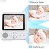 Baby Monitors Electronic baby monitor with camera and audio IPS screen battery Babyphones night vision baby camera temperature and sound alarmC240412