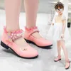 Kids Princess Buty dziecięce miękkie solarne buty maluchowe dziewczyny single butów rozmiary 26-36 p7zt#