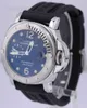 Relógio de pulso de designer, relógio de pulso de luxo, relógio de luxo, relógio automático de relógio acciaio aço de borracha preta de 44 mm PAM00024 Watch Pam24