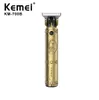 Kemei Barber Shop Clipper Huile Head 0mm KM-700B Électricité Haircut Professional Shaver Scarving Beard Machine Style Toola156792645