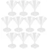 Wijnglazen 10 PCS Tasting Cup Whisky Plastic Cocktail Martini Party Bar ABS Champagne