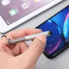 1PC mini chontowany uniwersalny ekran dotykowy Stylus Touch Pen Multicolor Phone Phone Tablet Pióro pojemnościowe dla Samsung Huawei