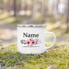 Tazze personalizzate cameriera di onore tazza personalizzata iniziale e name tazza di caffè personalizzato tazze da esterno per sposa regali per la damigella d'onore