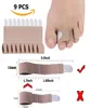 Broken Toe Wraps Toe Splint Straightener Wrap AntiSlip Brace Corrector for Crooked HammerToe Wraps Cushioned Bandages Hammer Toe8030646